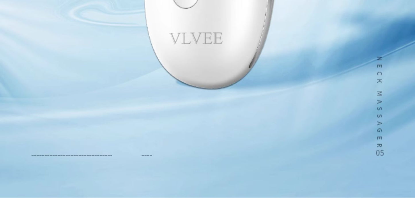 French Vlvee Beauty Instrument For Home Facial Massage Instrument Neck Pattern French Pattern Lifting and Tightening Handy Gadget Inductive Therapeutical Instrument