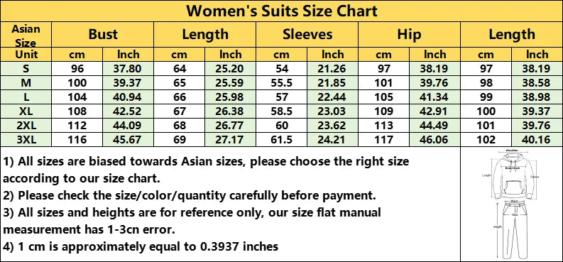 Harajuku Casual Women's Sportswear Sportswear Jogging Suit Women's Hooded Sportswear Suit Set Clothing