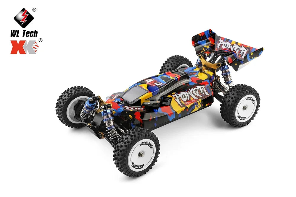 WLtoys 124017 75KM/H 4WD RC Car Professional Monster Truck High Speed Drift Racing Remote Control Cars Children's Toys for Boys