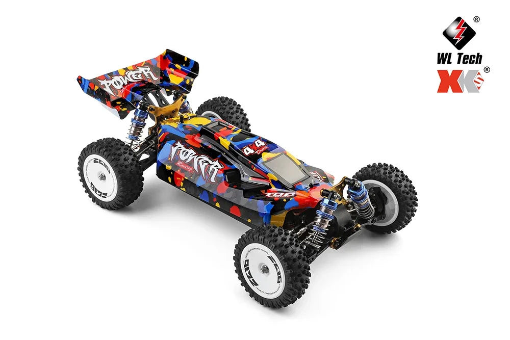 WLtoys 124017 75KM/H 4WD RC Car Professional Monster Truck High Speed Drift Racing Remote Control Cars Children's Toys for Boys