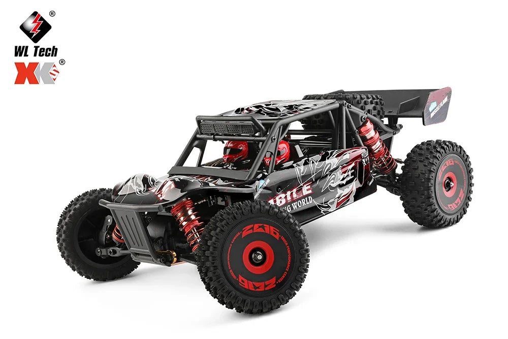 WLtoys 124017 75KM/H 4WD RC Car Professional Monster Truck High Speed Drift Racing Remote Control Cars Children's Toys for Boys