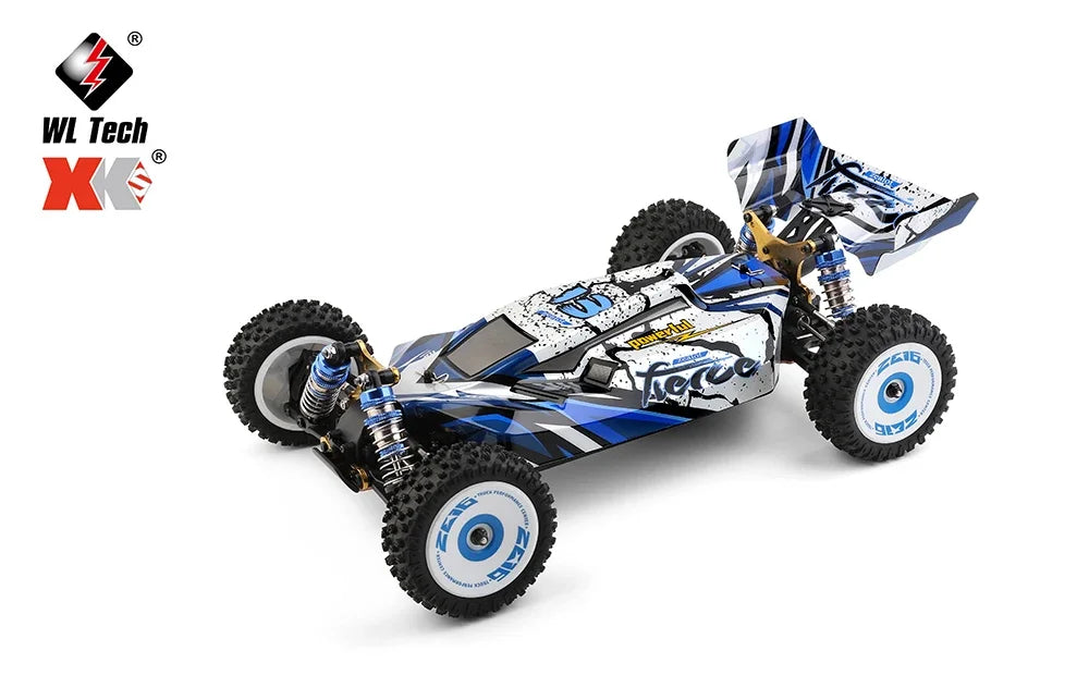WLtoys 124017 75KM/H 4WD RC Car Professional Monster Truck High Speed Drift Racing Remote Control Cars Children's Toys for Boys
