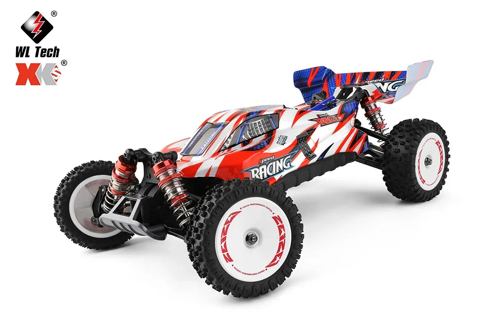 WLtoys 124017 75KM/H 4WD RC Car Professional Monster Truck High Speed Drift Racing Remote Control Cars Children's Toys for Boys