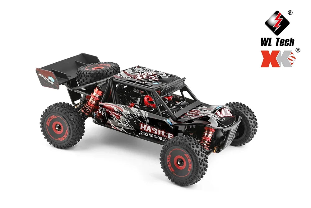 WLtoys 124017 75KM/H 4WD RC Car Professional Monster Truck High Speed Drift Racing Remote Control Cars Children's Toys for Boys