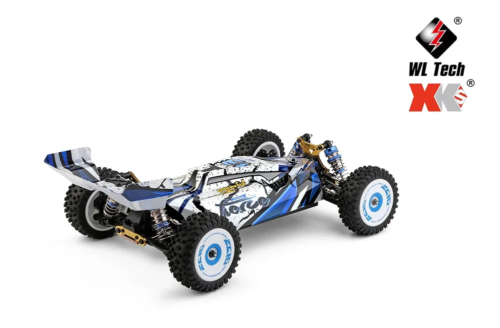 WLtoys 124017 75KM/H 4WD RC Car Professional Monster Truck High Speed Drift Racing Remote Control Cars Children's Toys for Boys