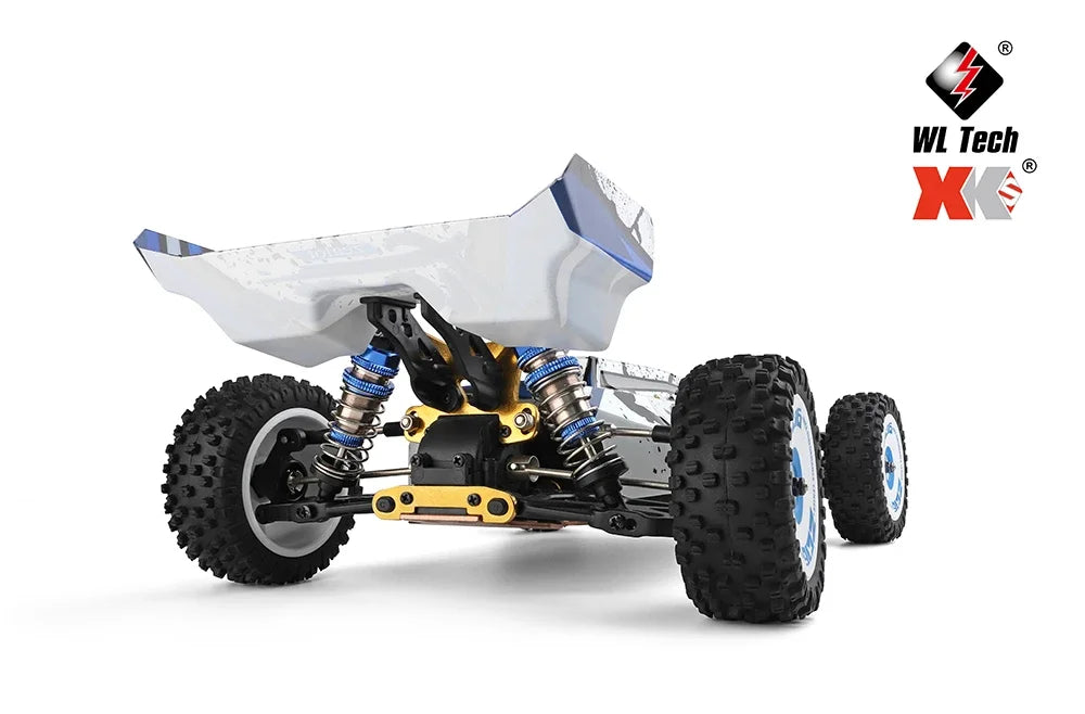 WLtoys 124017 75KM/H 4WD RC Car Professional Monster Truck High Speed Drift Racing Remote Control Cars Children's Toys for Boys