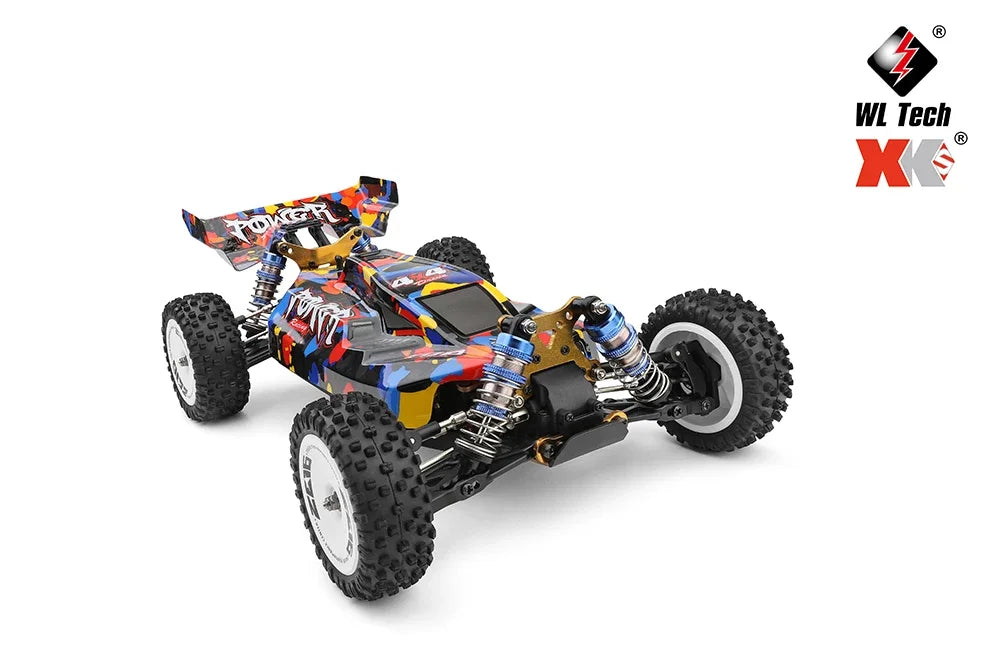 WLtoys 124017 75KM/H 4WD RC Car Professional Monster Truck High Speed Drift Racing Remote Control Cars Children's Toys for Boys