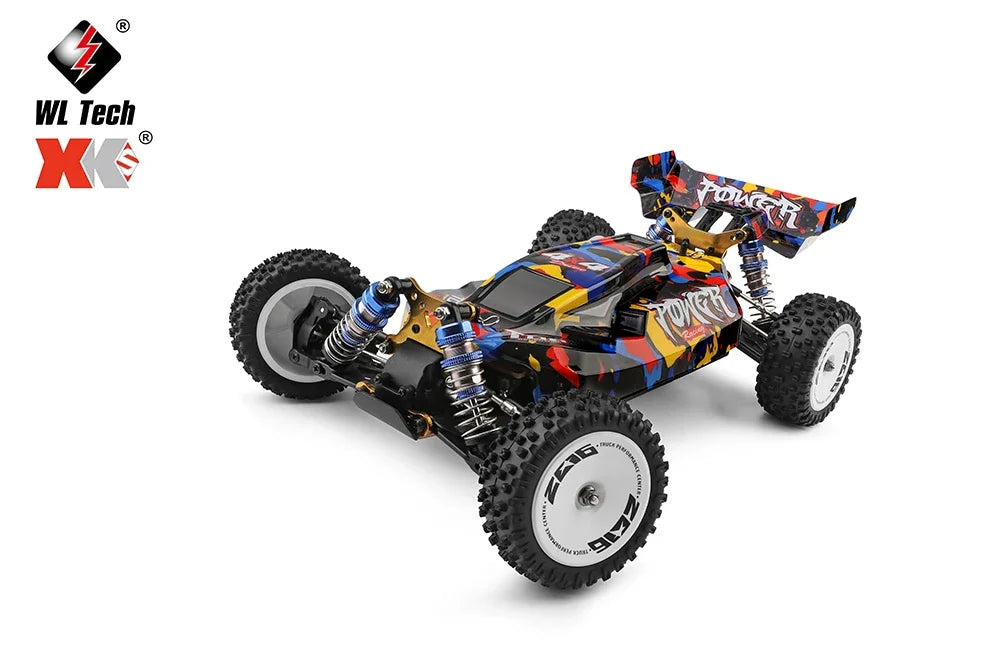 WLtoys 124017 75KM/H 4WD RC Car Professional Monster Truck High Speed Drift Racing Remote Control Cars Children's Toys for Boys