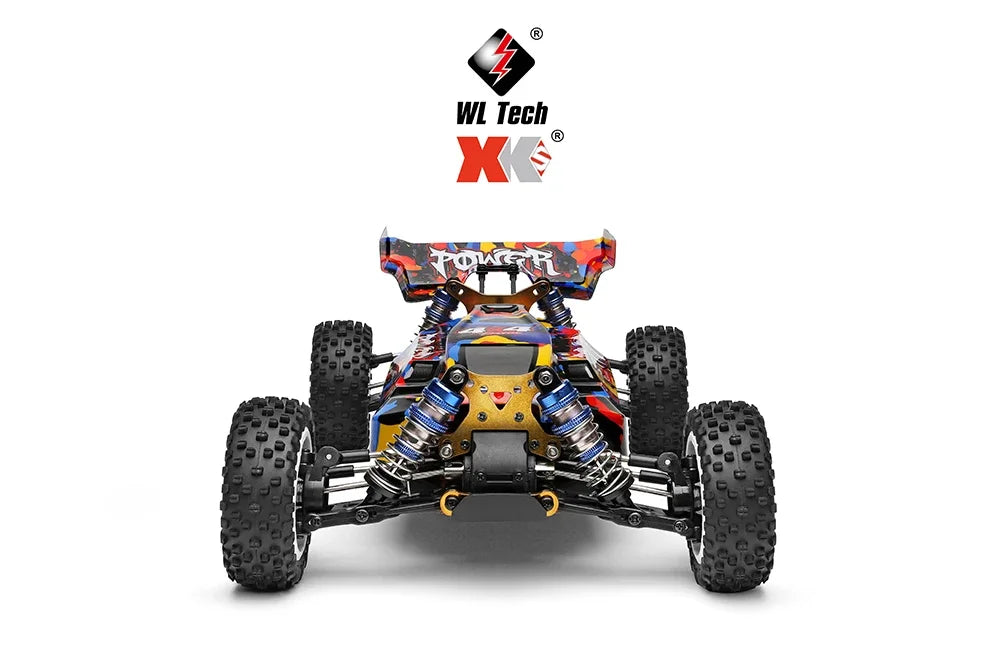 WLtoys 124017 75KM/H 4WD RC Car Professional Monster Truck High Speed Drift Racing Remote Control Cars Children's Toys for Boys