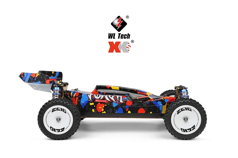 WLtoys 124017 75KM/H 4WD RC Car Professional Monster Truck High Speed Drift Racing Remote Control Cars Children's Toys for Boys