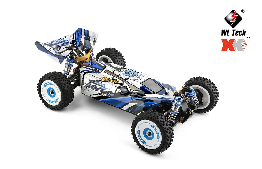 WLtoys 124017 75KM/H 4WD RC Car Professional Monster Truck High Speed Drift Racing Remote Control Cars Children's Toys for Boys