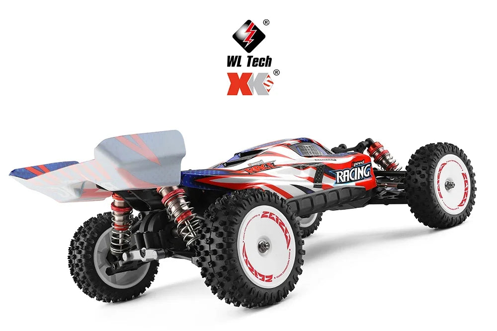 WLtoys 124017 75KM/H 4WD RC Car Professional Monster Truck High Speed Drift Racing Remote Control Cars Children's Toys for Boys