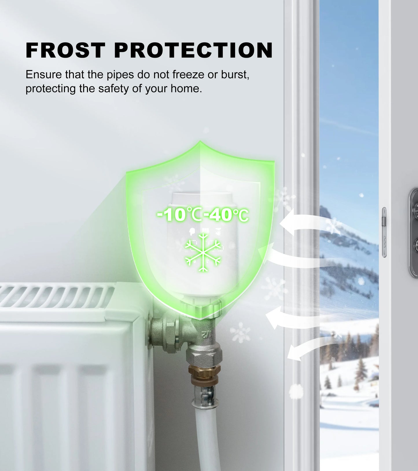 GIRIER Tuya ZigBee Thermostatic Radiator Valve Smart Home Thermostat Radiator TRV Programmable Temperature Controller Work Alexa