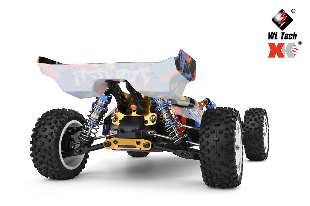 WLtoys 124017 75KM/H 4WD RC Car Professional Monster Truck High Speed Drift Racing Remote Control Cars Children's Toys for Boys