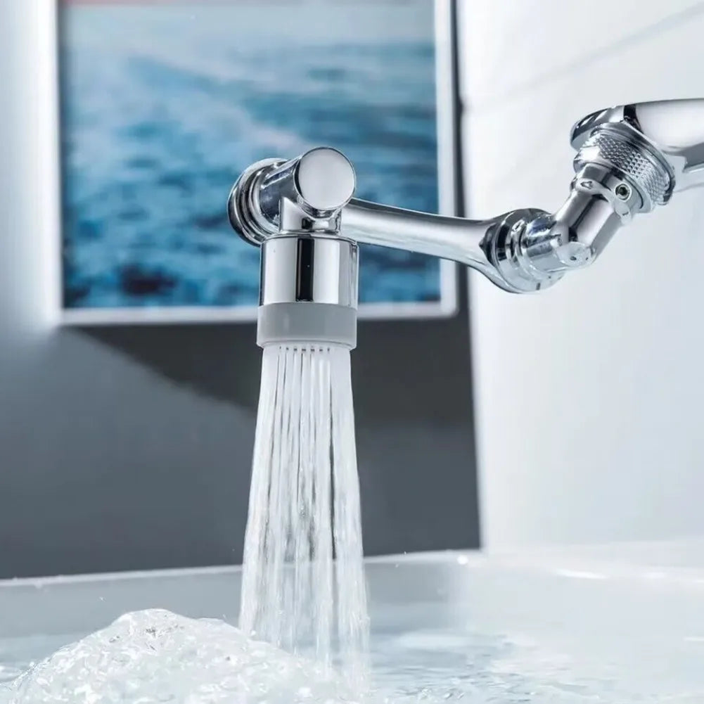 New Universal Metal Copper Faucet Spray Head Tap Extension 1440° Rotation Kitchen Faucet Aerator Extender 1080° Sink Sprayer
