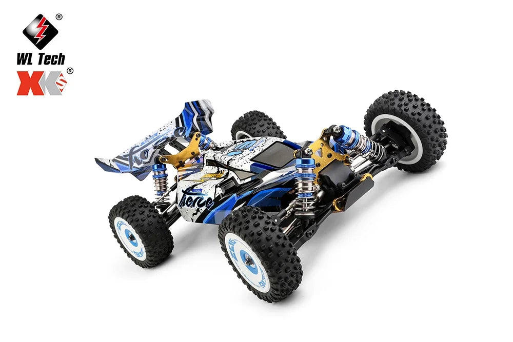 WLtoys 124017 75KM/H 4WD RC Car Professional Monster Truck High Speed Drift Racing Remote Control Cars Children's Toys for Boys