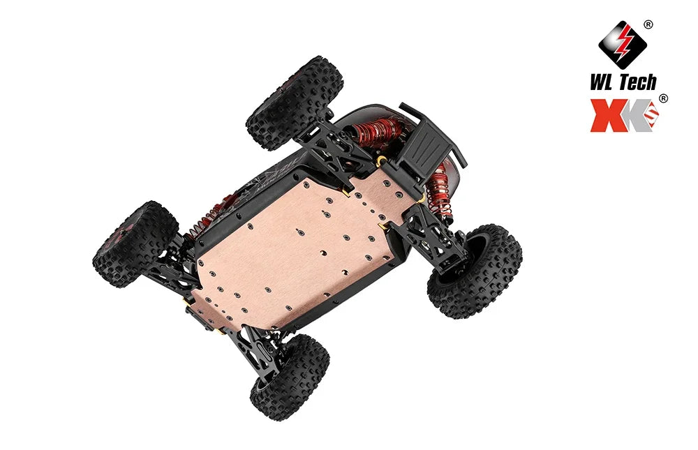 WLtoys 124017 75KM/H 4WD RC Car Professional Monster Truck High Speed Drift Racing Remote Control Cars Children's Toys for Boys