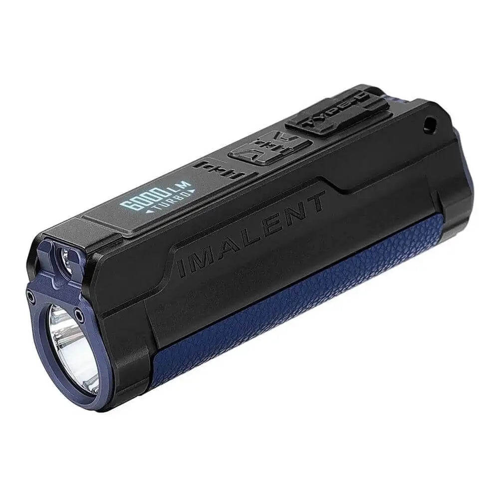 IMALENT BL70 Powerful EDC Lamp 6000 Lumen Flashlight XHP70 HI LED Type-C Rechargeable Dual Light Source Pocket Torch Flashlights
