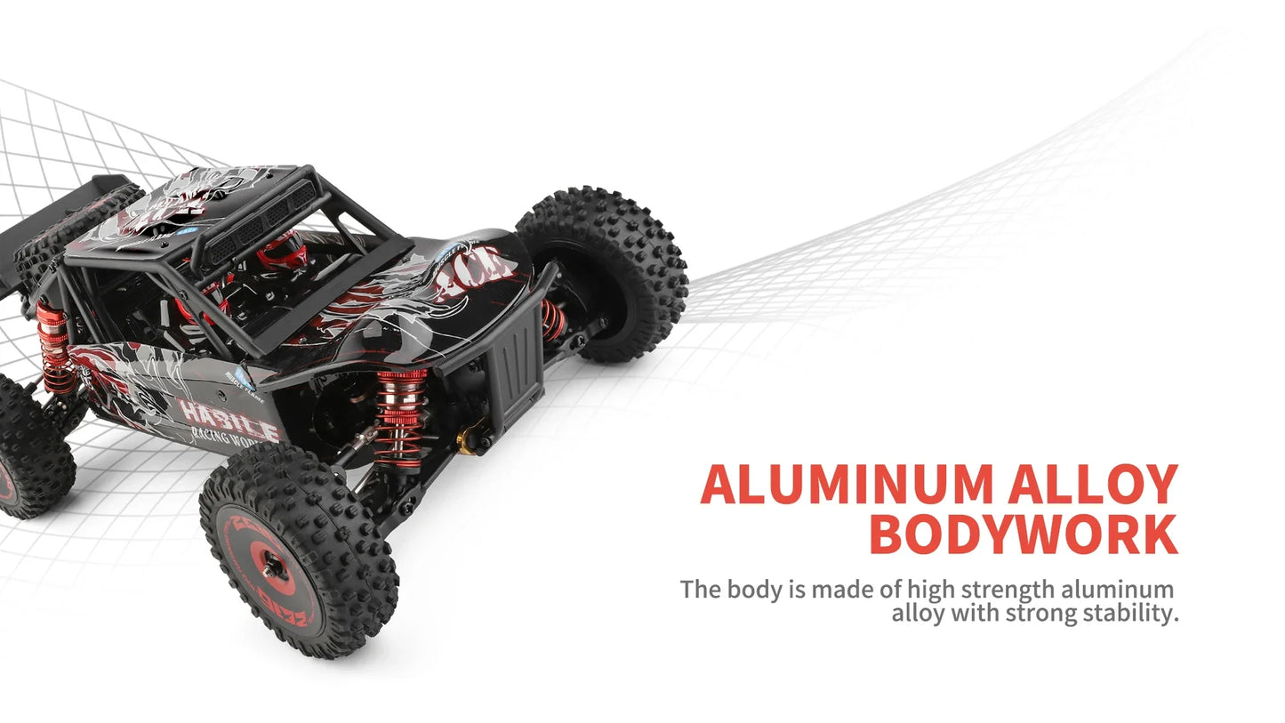 WLtoys 124017 75KM/H 4WD RC Car Professional Monster Truck High Speed Drift Racing Remote Control Cars Children's Toys for Boys
