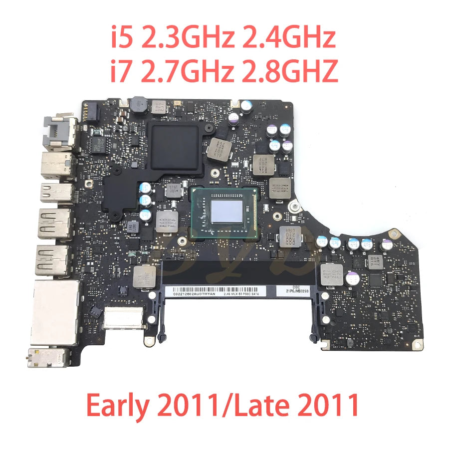 Original A1278 Motherboard For Macbook Pro 13" A1278 Logic Board 2008 2009 2010 2011 2012 Years Tested Good