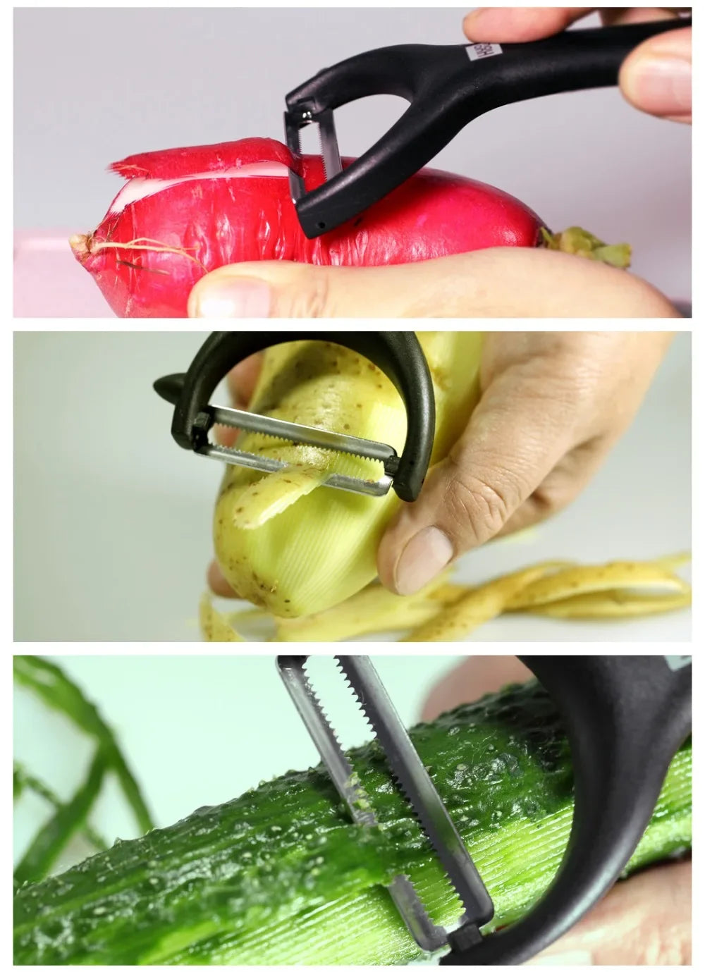 Original Youpin Huohou Melon and Fruit Peeler Stainless Steel fruit Peeler Multifunction Planing knife For kitchen Home Stock