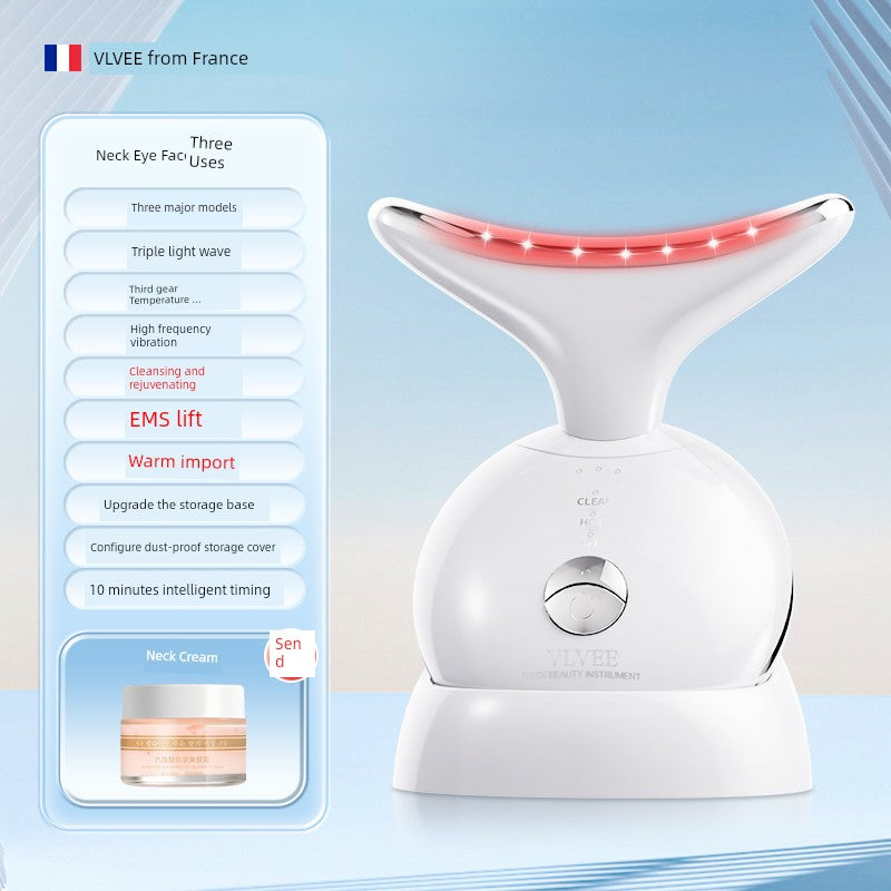 Vlvee French Neck Pattern Massager Lifting Beauty Instrument