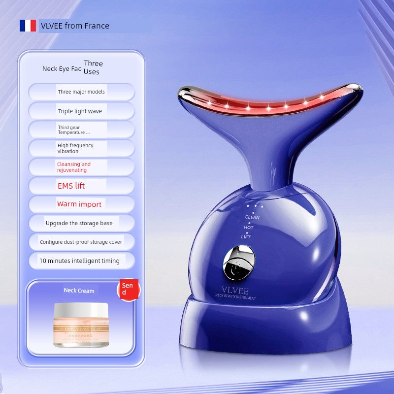 Vlvee French Neck Pattern Massager Lifting Beauty Instrument