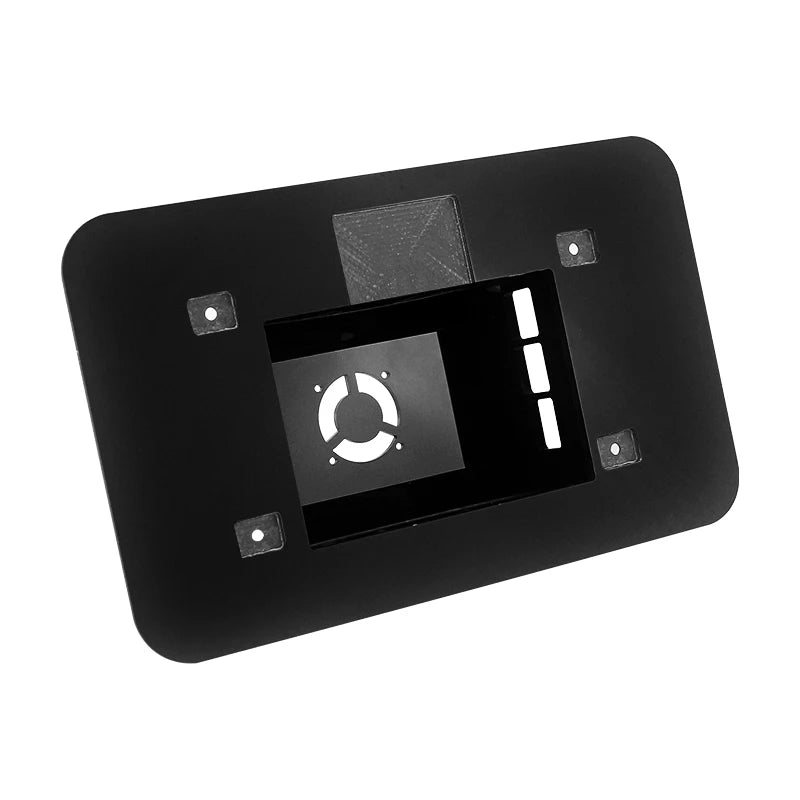 Raspberry Pi 4 Touch Screen Acrylic Case for 7 Inch Display Holder Case Black Monitor Bracket for Raspberry Pi 4B/3B+/3B LCD