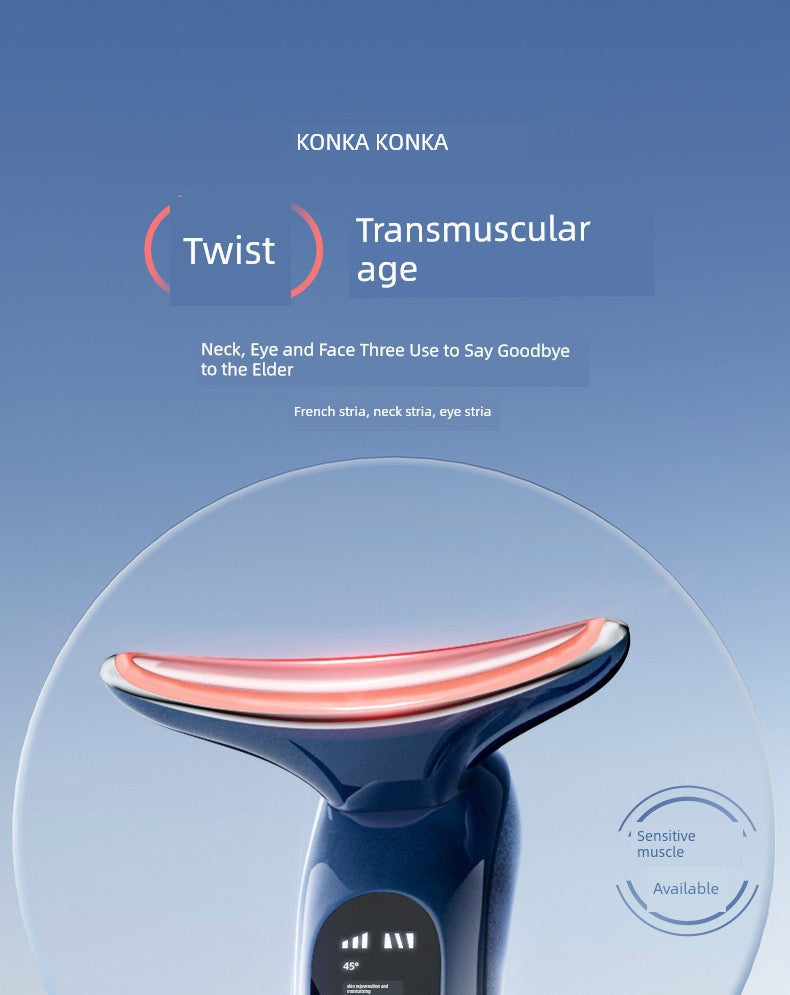 Konka Beauty Instrument Fade French Lines Neck Lines Lifting For Home Facial Massage Instrument Facial Firming Inductive Therapeutical Instrument