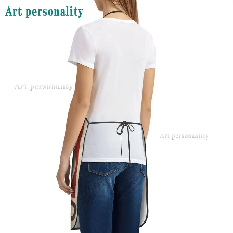 Italy Flag Cartoon Chef Pizza Apron Theme Cooking Chef Work Shop Women Men Adult Girl Kid Weavers Baking BBQ Grilling Kitchen