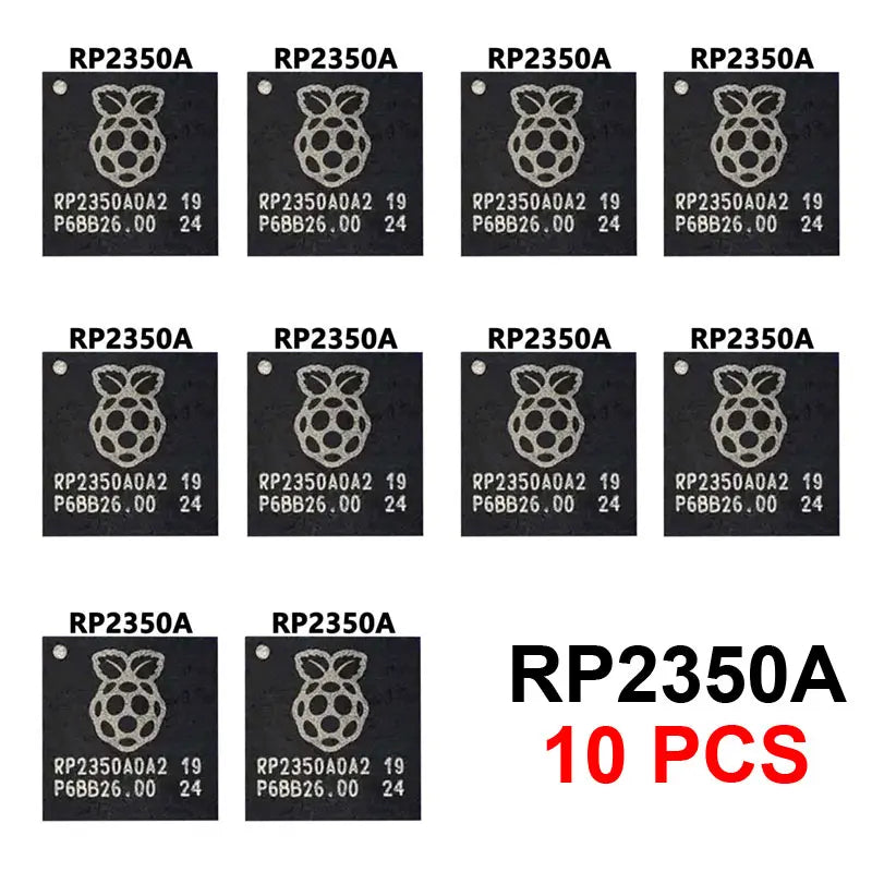 RP2350 Chip Dual Arm Cortex-M33/Dual Hazard3RISC-V 150MHz 30/48GPIO USB Optional RP2350A/RP2350B For Raspberry Pi Pico 2