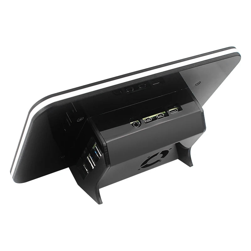 Raspberry Pi 4 Touch Screen Acrylic Case for 7 Inch Display Holder Case Black Monitor Bracket for Raspberry Pi 4B/3B+/3B LCD
