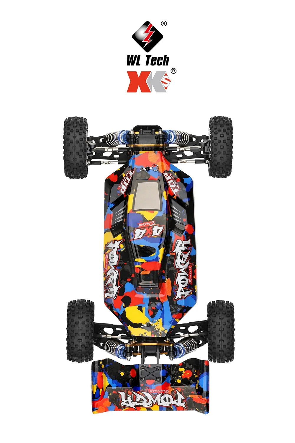 WLtoys 124017 75KM/H 4WD RC Car Professional Monster Truck High Speed Drift Racing Remote Control Cars Children's Toys for Boys