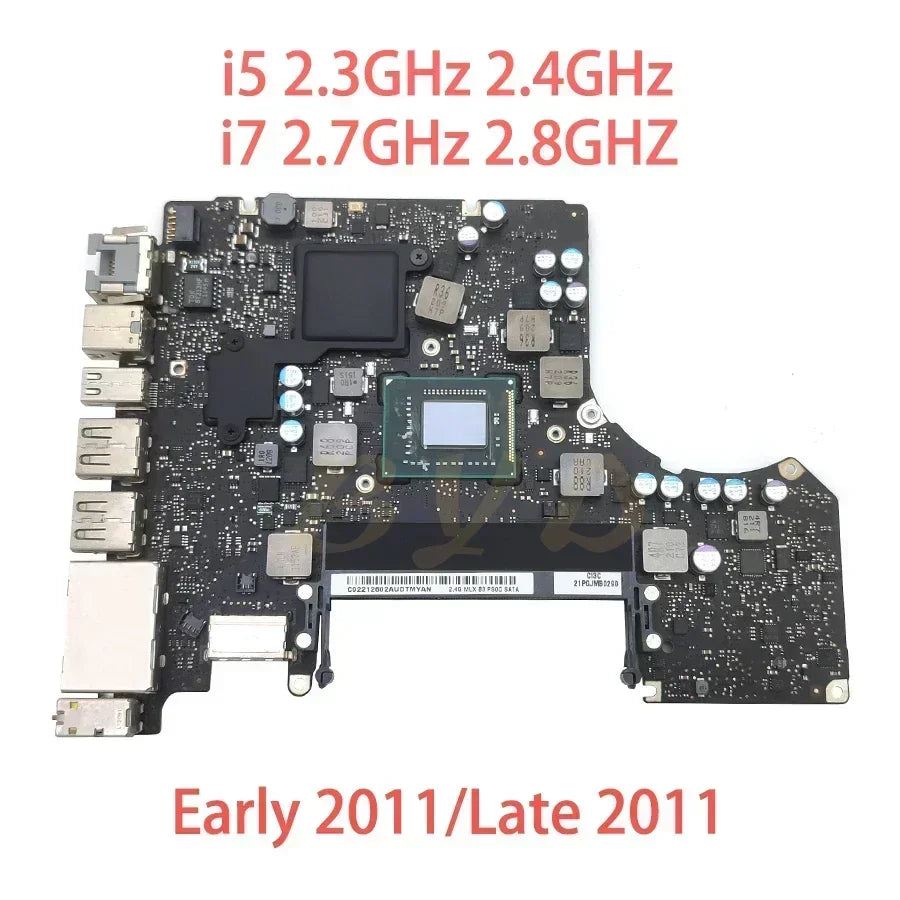 Original A1278 Motherboard For Macbook Pro 13" A1278 Logic Board 2008 2009 2010 2011 2012 Years Tested Good
