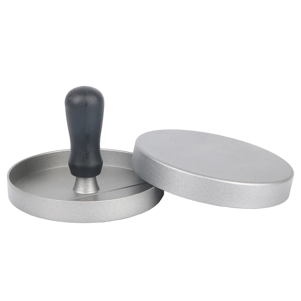 Household Food Mold Kitchen Gadgets Round Hamburger Mold BBQ Hamburger Meat Beef Pie Burger Meat Press Aluminum Alloy