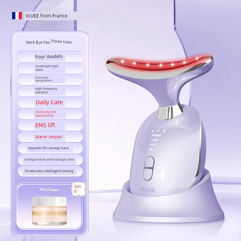 Vlvee French Neck Pattern Massager Lifting Beauty Instrument