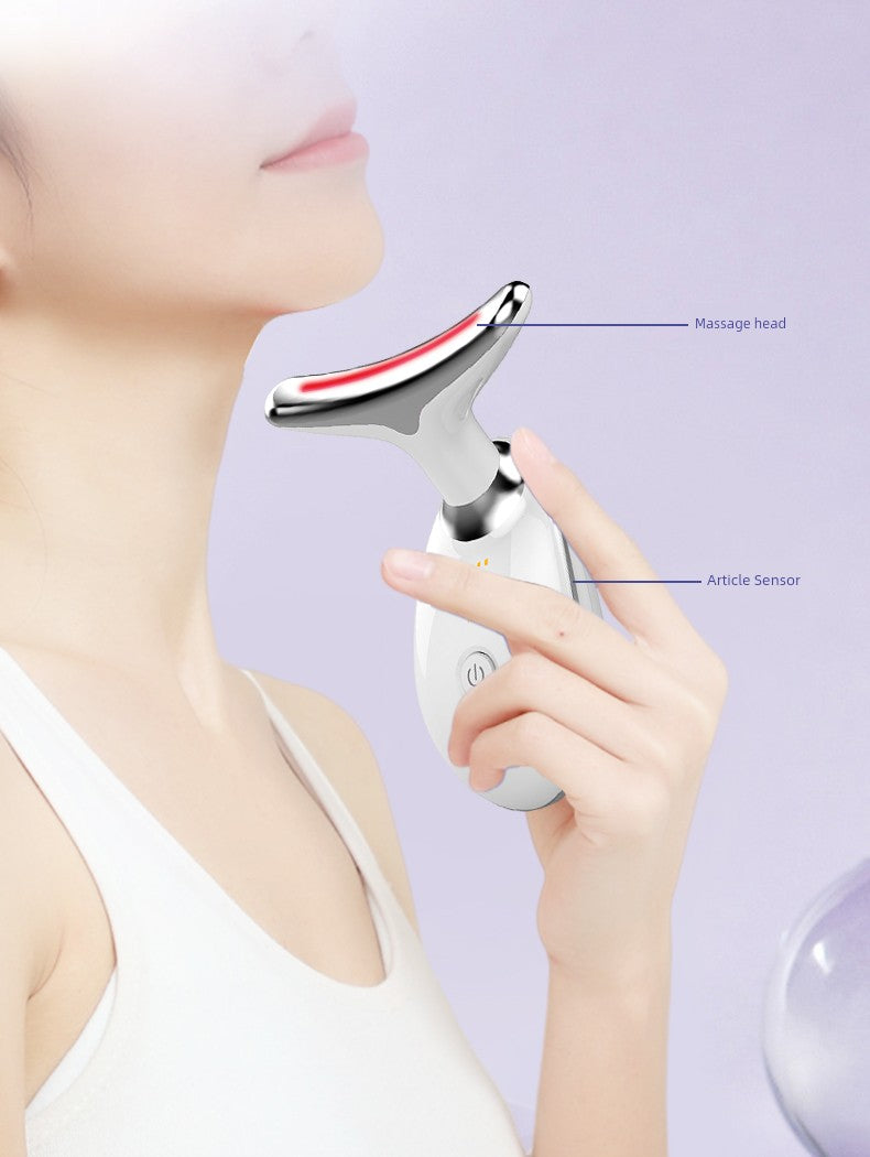 Vlvee French Neck Pattern Massager Lifting Beauty Instrument
