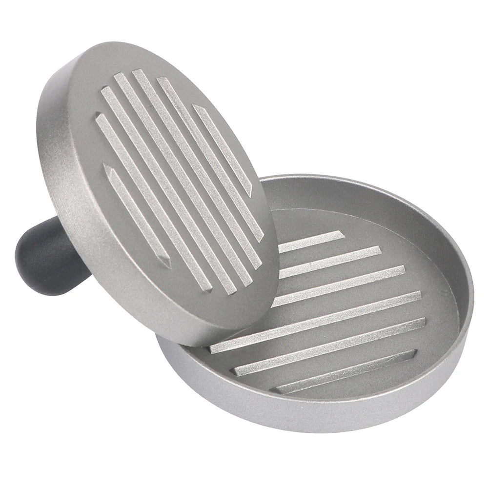 Household Food Mold Kitchen Gadgets Round Hamburger Mold BBQ Hamburger Meat Beef Pie Burger Meat Press Aluminum Alloy