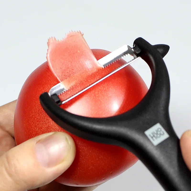 Original Youpin Huohou Melon and Fruit Peeler Stainless Steel fruit Peeler Multifunction Planing knife For kitchen Home Stock