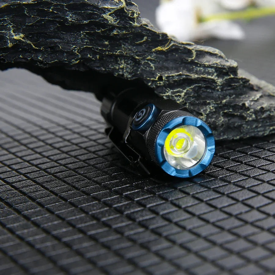P50 Powerful Mini LED Flashlight Aluminium Alloy Torch Type-C Rechargeable 16340 Battery With Tail Magnet Flashlight