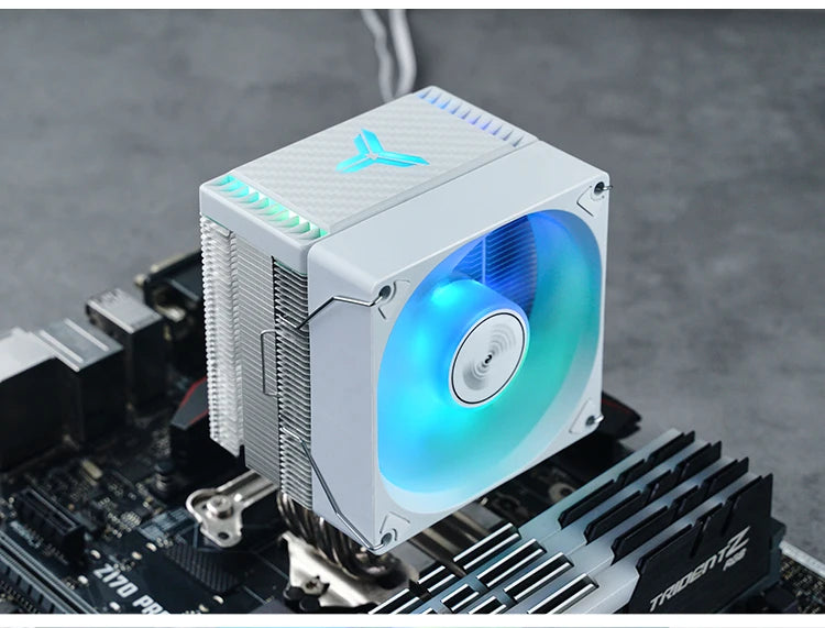 JONSBO CR-1400EVO 4 Heat Pipe ARGB PWM TDP 180W CPU Air Cooler for LGA1700 1200 115X AM4 AM5 Cooling Heatsink PC Radiator 5V3pin