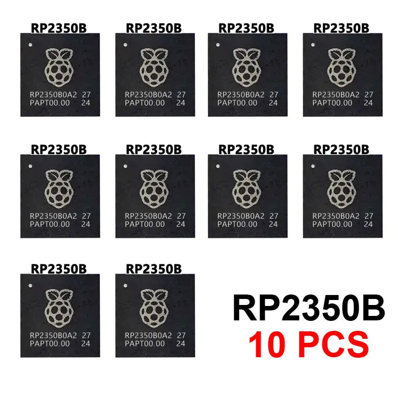 RP2350 Chip Dual Arm Cortex-M33/Dual Hazard3RISC-V 150MHz 30/48GPIO USB Optional RP2350A/RP2350B For Raspberry Pi Pico 2