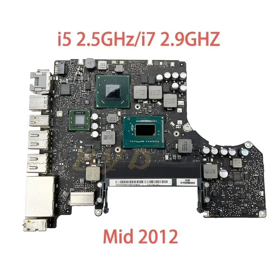 Original A1278 Motherboard For Macbook Pro 13" A1278 Logic Board 2008 2009 2010 2011 2012 Years Tested Good