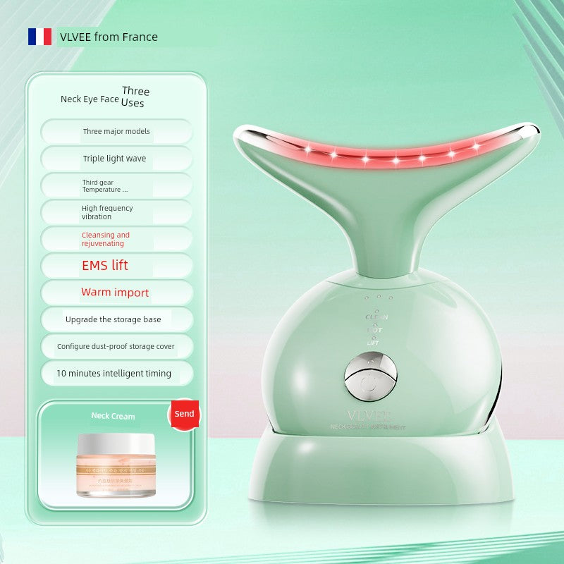 Vlvee French Neck Pattern Massager Lifting Beauty Instrument
