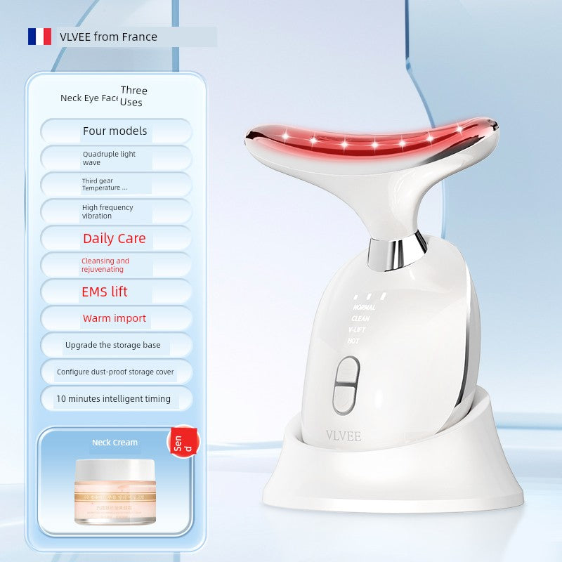 Vlvee French Neck Pattern Massager Lifting Beauty Instrument