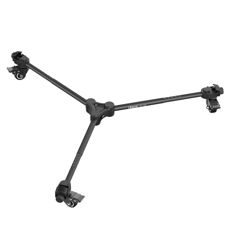 Ulanzi AT-02 Portable Tripod Dolly Kit Quick-moving Tripod Light Stand for Camera Fill Light for Vlog Video Recording