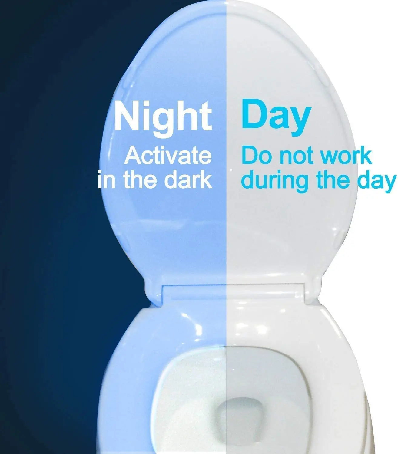 Mini Kawayi Human Infrared Sensing Light LED Night Light Stick Toilet 16/8 Color Bathroom Colorful Motion Sensing Night Light